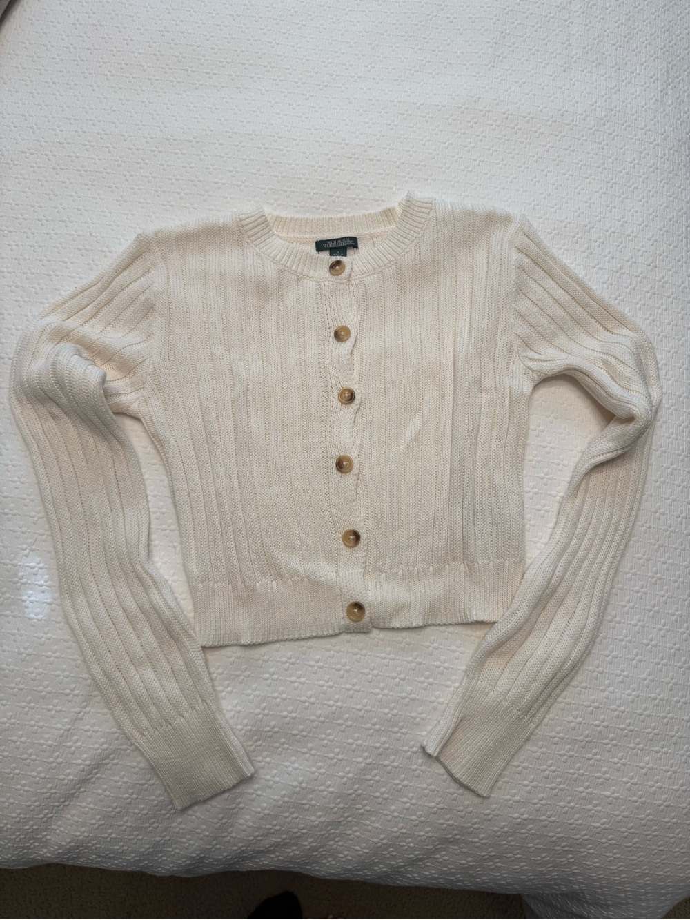 Wild Fable Ribbed Cardigan